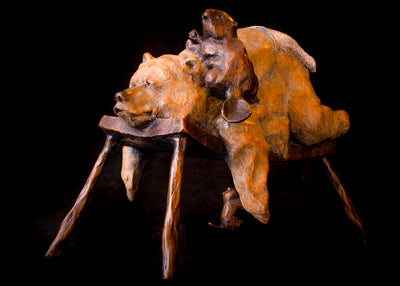 Bear Necessities (Edition of 150) by Walt Horton | Bronze | Sage Creek Gallery