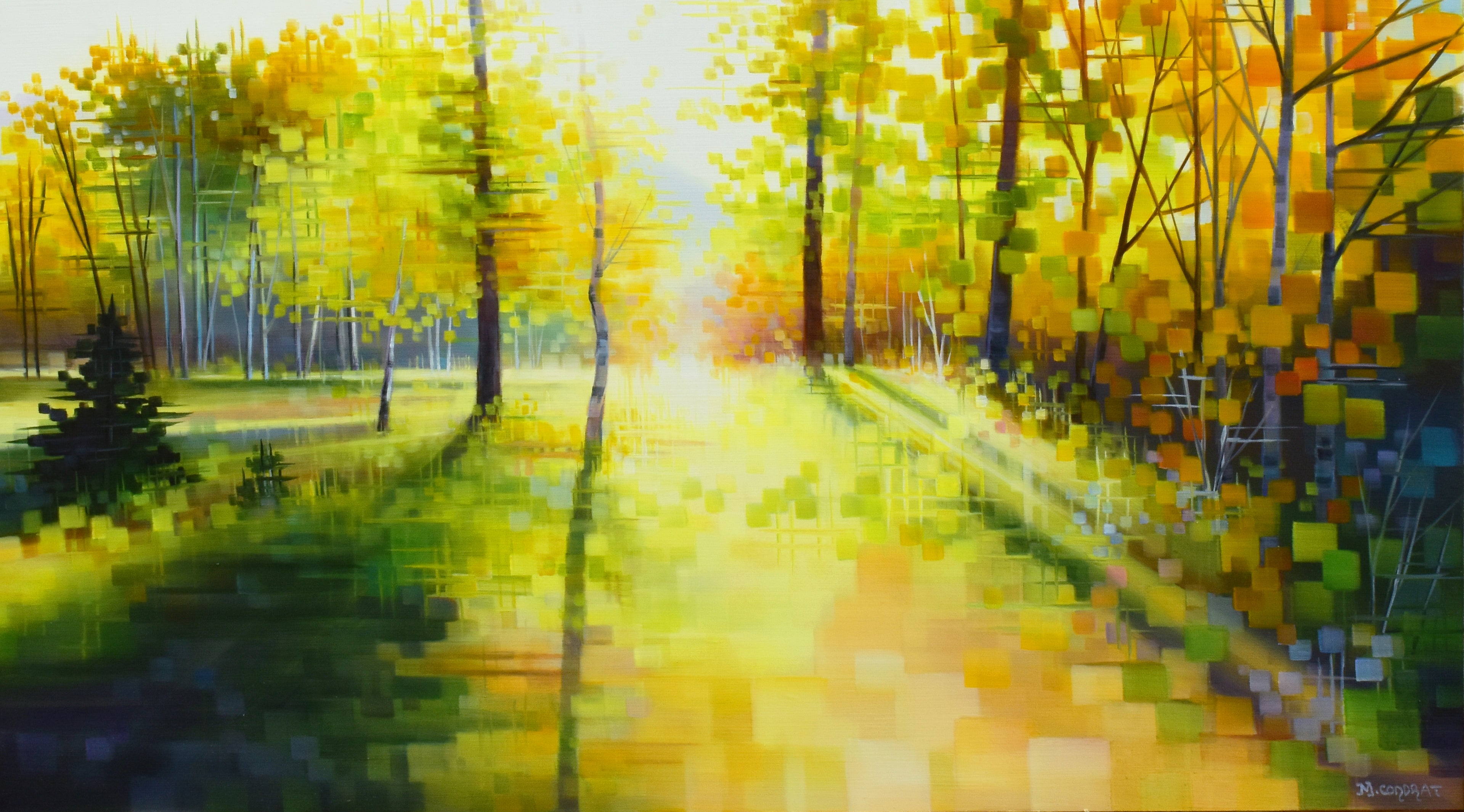 Morning Light Spectrum by Michelle Condrat | Oil | Sage Creek Gallery