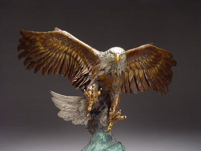 The Spirit of Freedom (Edition of 36) by Eugene Morelli | Bronze | Sage Creek Gallery