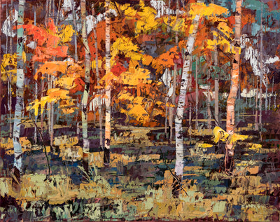 Fall Forest by Joe McKay | Oil | Sage Creek Gallery