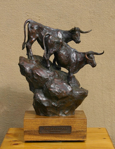 The Fugitives (Edition of 30) by Scott Rogers | Bronze | Sage Creek Gallery