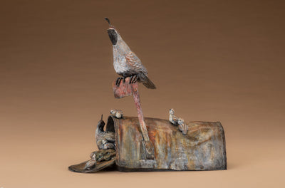 Male Call (Edition of 35) by Ken Rowe | Bronze | Sage Creek Gallery