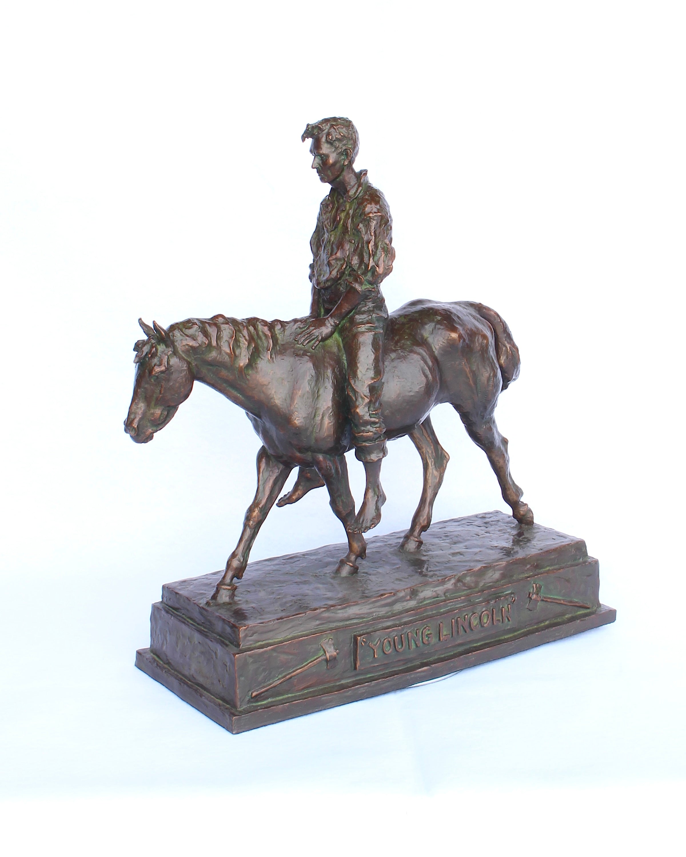 Young Lincoln (Edition of 30) by Scott Rogers | Bronze | Sage Creek Gallery