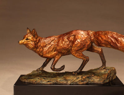 On the Hunt (Edition of 48) by Eugene Morelli | Bronze | Sage Creek Gallery