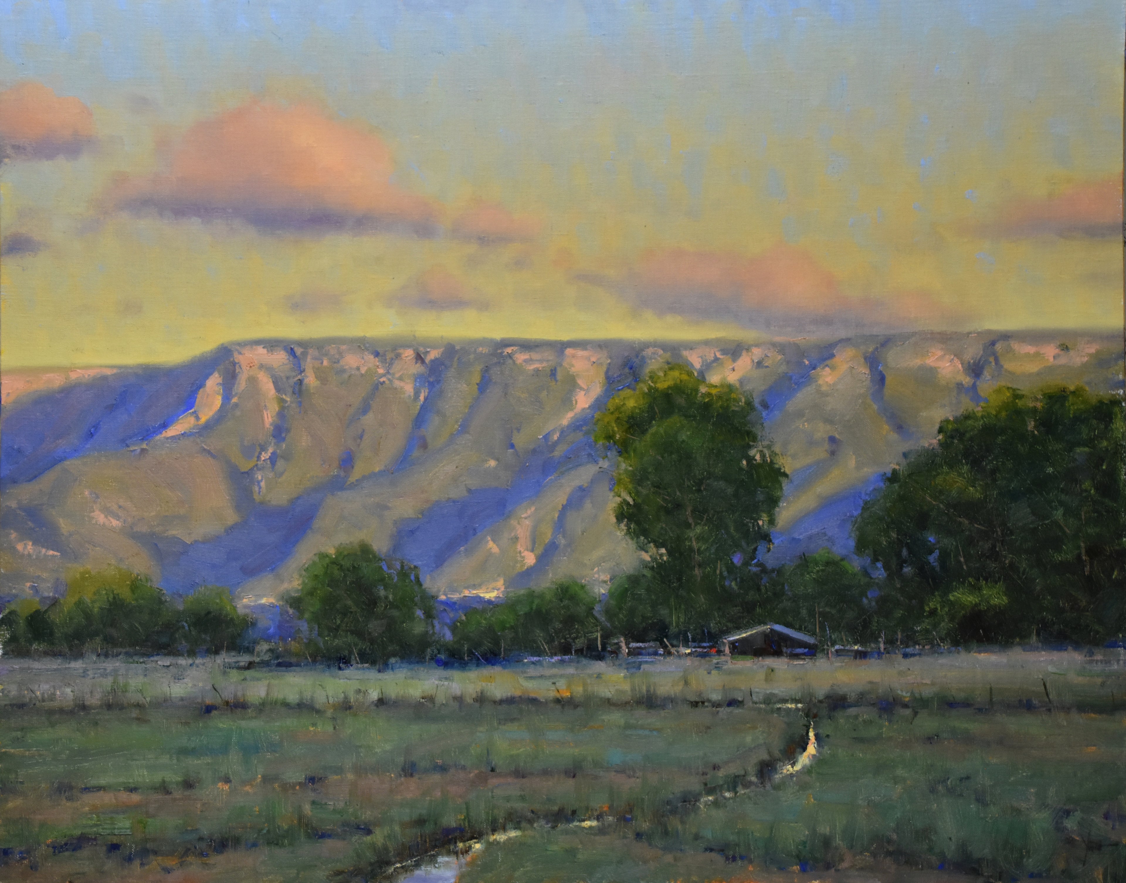 A Quiet Summer Morning by Dan Young | Oil | Sage Creek Gallery