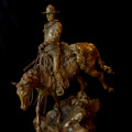 My Gut Tells Me Those Steers Don‚Äôt Just Wander Off (Edition of 30) by Scott Rogers | Bronze | Sage Creek Gallery