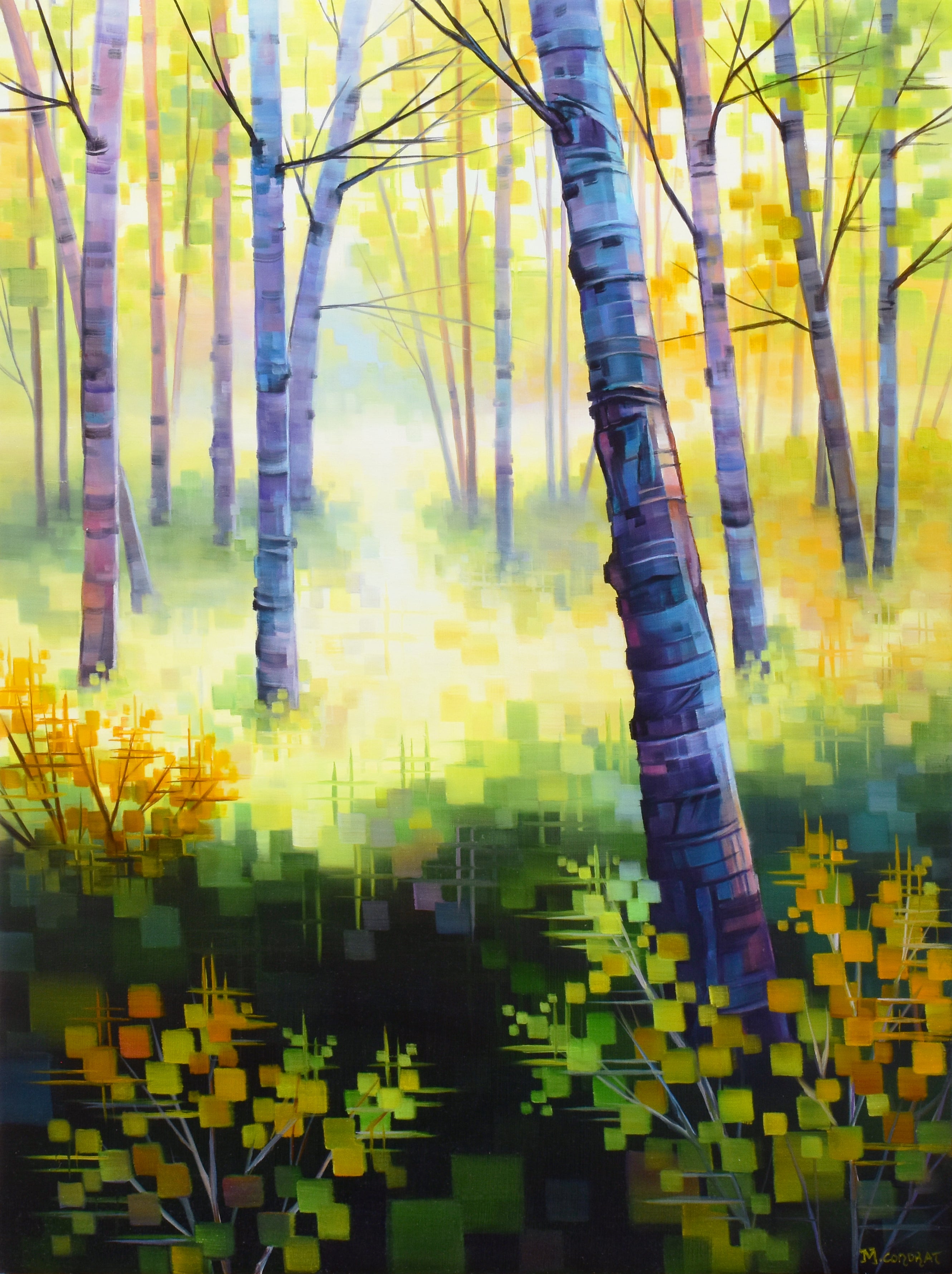 Secret Grove by Michelle Condrat | Oil | Sage Creek Gallery