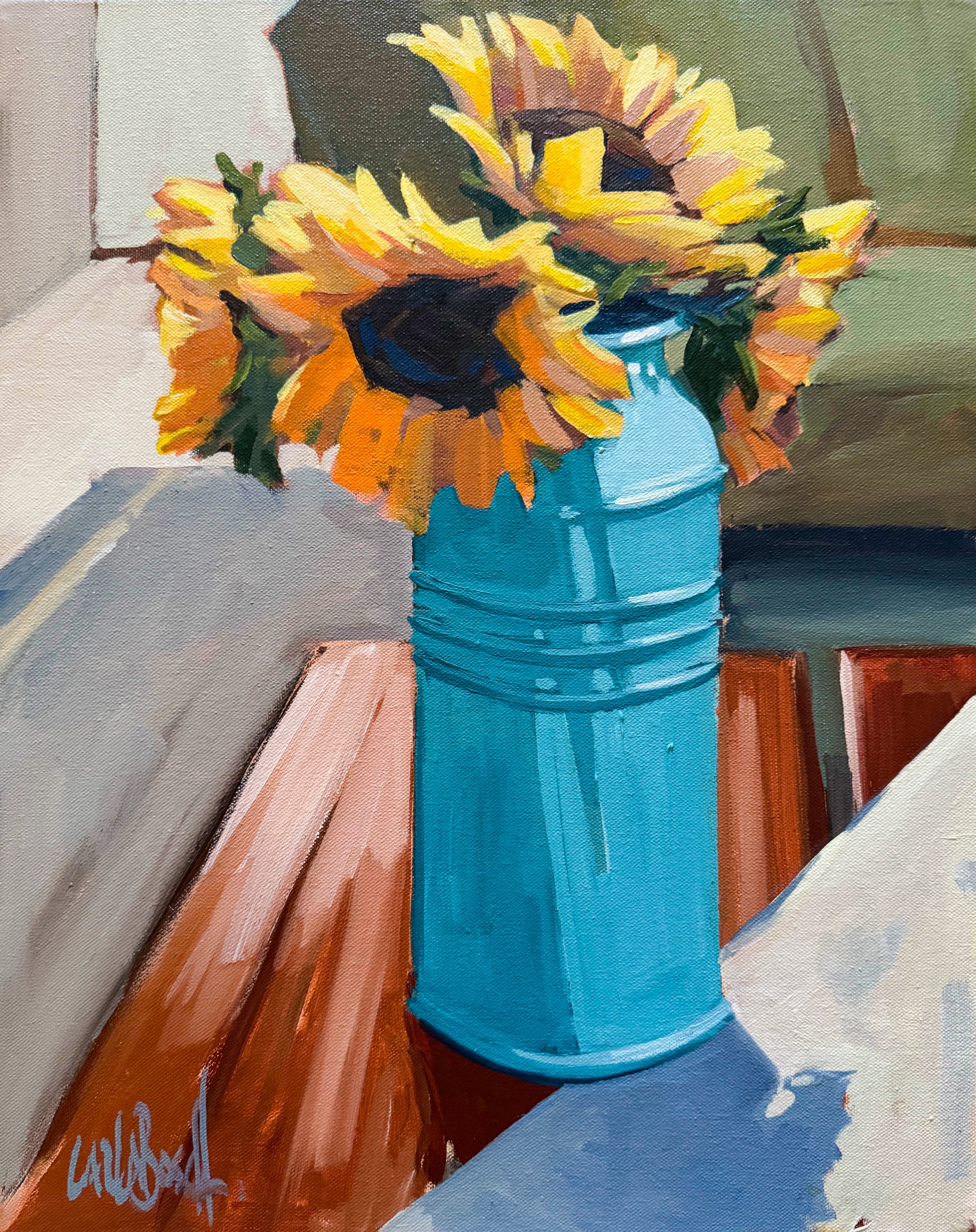 Lighting Up the Day by Carla Bosch | Oil | Sage Creek Gallery
