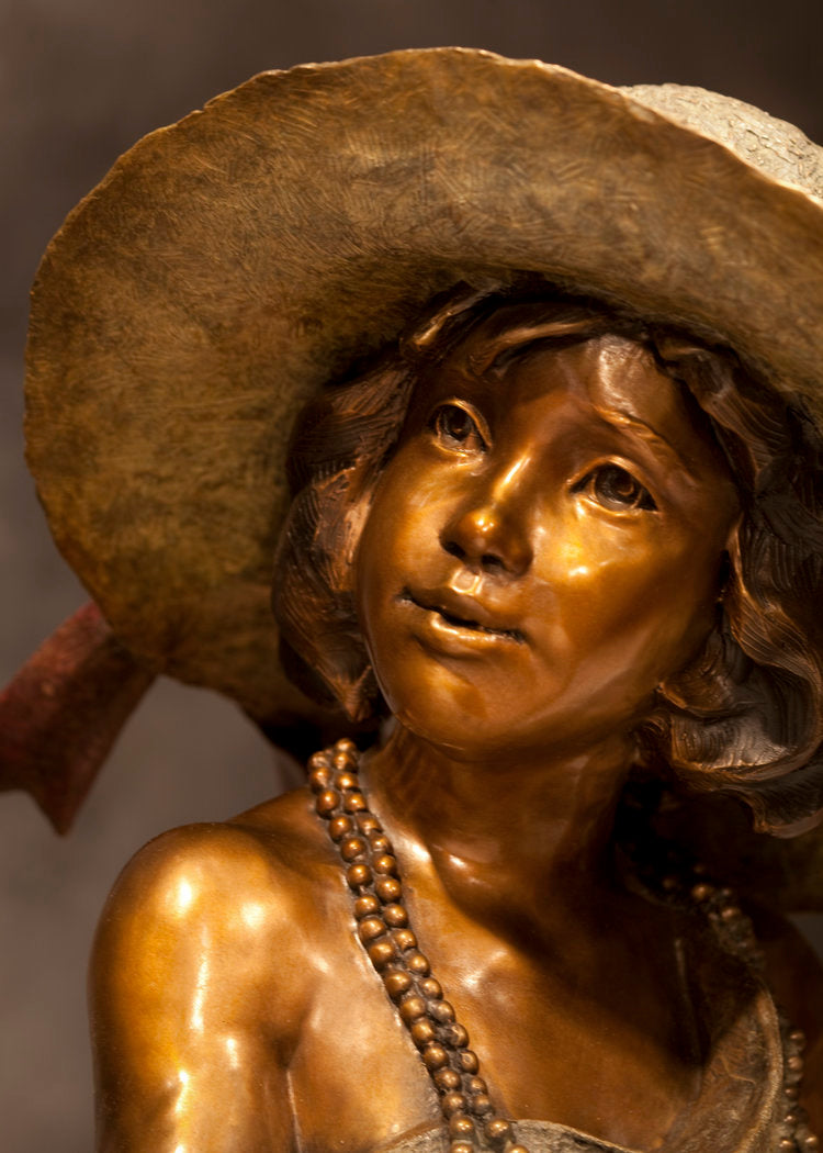 Lil' Lady (Life Size) (Edition of 150) by Walt Horton | Bronze | Sage Creek Gallery