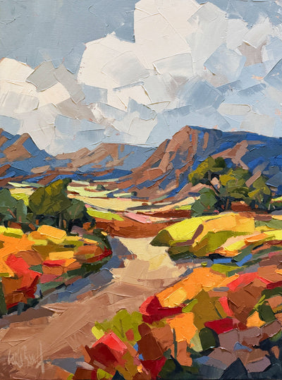 Dirt Road Memories by Carla Bosch | Oil | Sage Creek Gallery