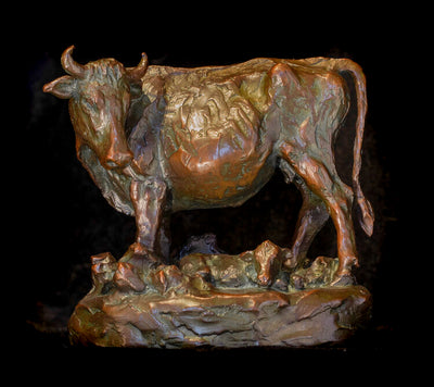 Shade is Where You Find It (Edition of 50) by Scott Rogers | Bronze | Sage Creek Gallery