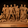 Base Ball, Circa 1890 (Edition of 50) by Scott Rogers | Bronze | Sage Creek Gallery