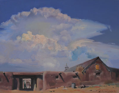 The Ranch of Swallows by Zhaoming Wu | Oil | Sage Creek Gallery