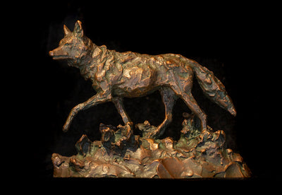 Coyote (Edition of 75) by Scott Rogers | Bronze | Sage Creek Gallery