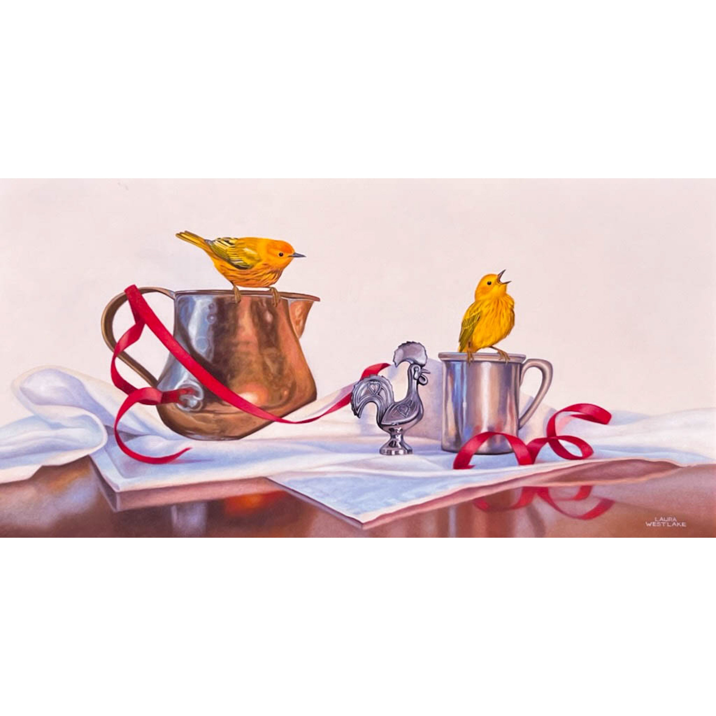 Nous Vivons Ensemble by Laura Westlake | Oil | Sage Creek Gallery