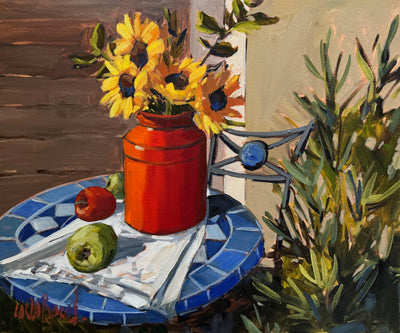 Sunflower Kinda Day by Carla Bosch | Oil | Sage Creek Gallery