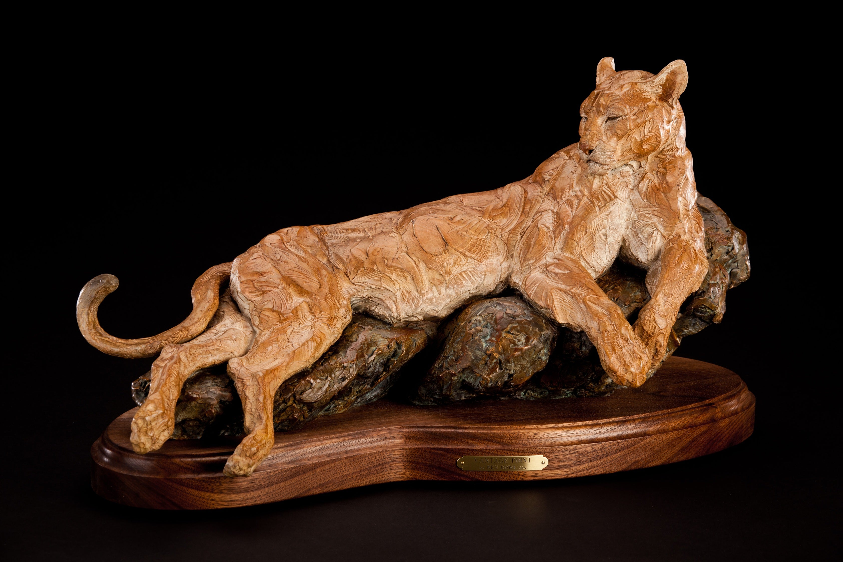 Vantage Point - Master (Edition of 35) by Ken Rowe | Bronze | Sage Creek Gallery
