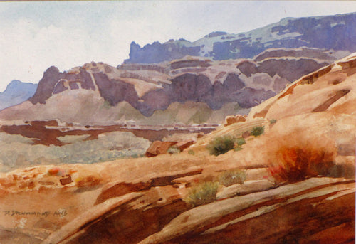 August Afternoon by David Drummond | Watercolor | Sage Creek Gallery