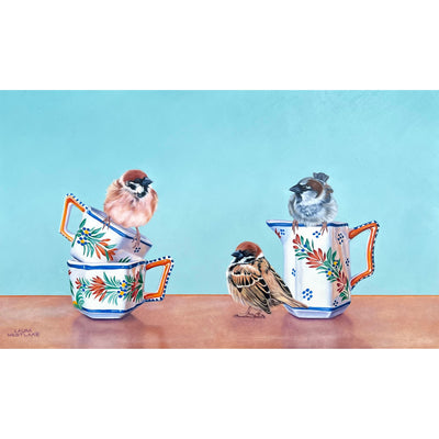 The Actors by Laura Westlake | Oil | Sage Creek Gallery