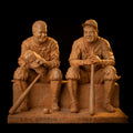 Babe & Lou (Maquette Size) (Edition of 30) by Scott Rogers | Bronze | Sage Creek Gallery