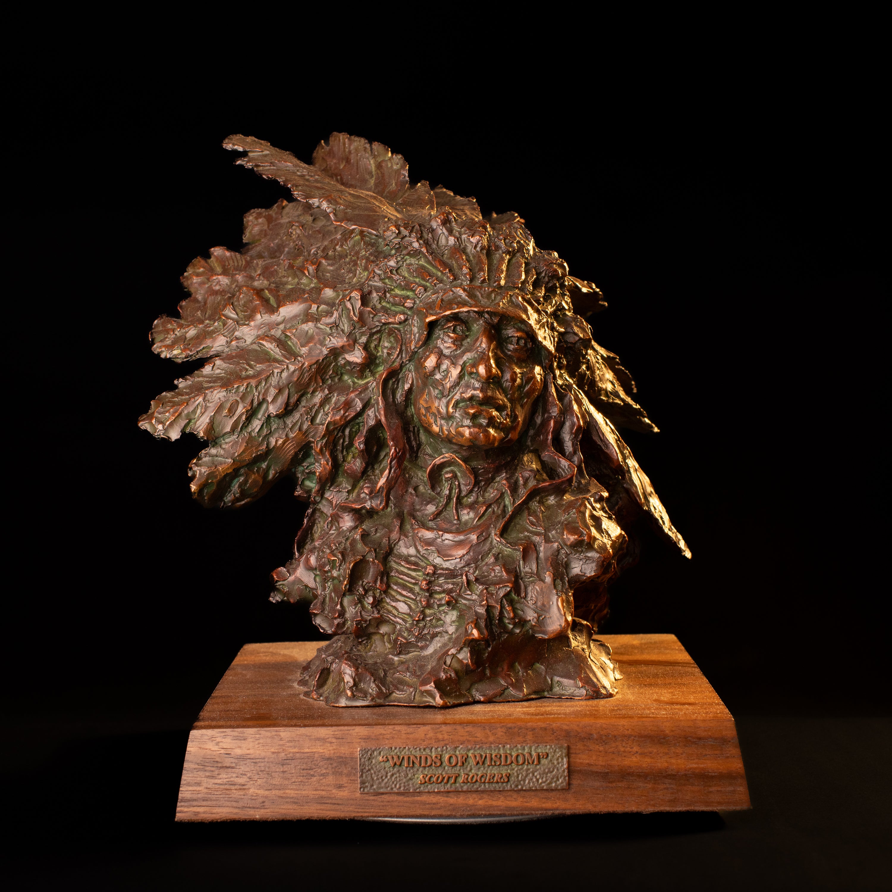 Winds of Wisdom (Edition of 30) by Scott Rogers | Bronze | Sage Creek Gallery