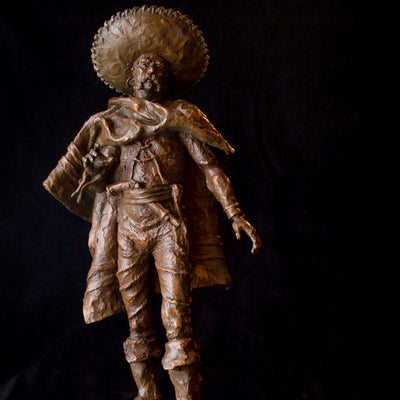 Hombre de Palabra (Edition of 30) by Scott Rogers | Bronze | Sage Creek Gallery