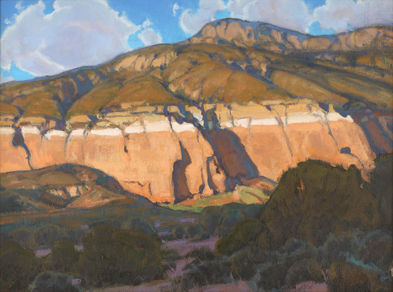 Afternoon Patterns, Monastery Road by Bill Gallen | Oil | Sage Creek Gallery
