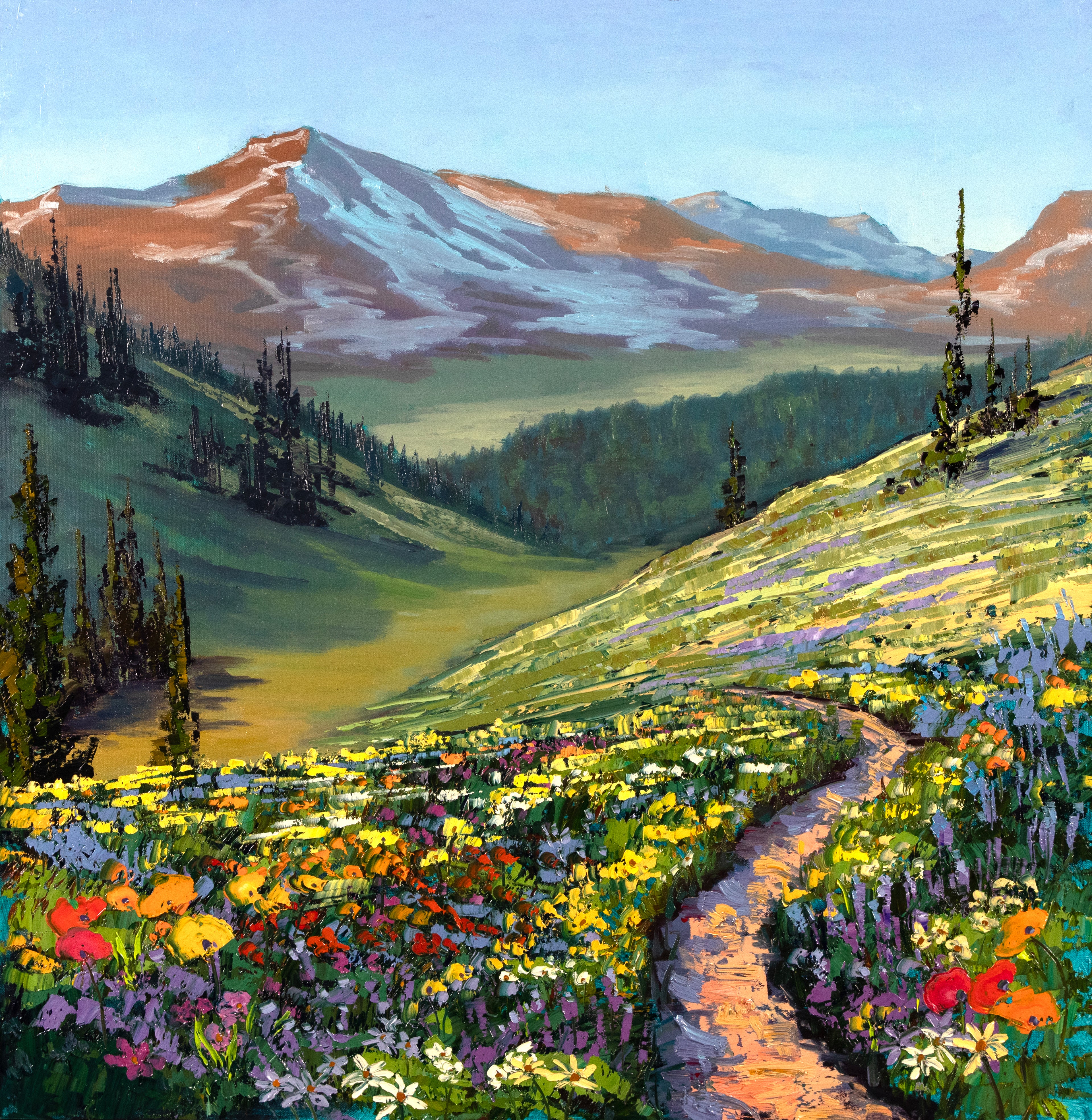 Flower Power by Joe McKay | Oil | Sage Creek Gallery