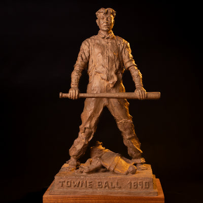 Towne Ball~ Circa 1890 (Edition of 30) by Scott Rogers | Bronze | Sage Creek Gallery