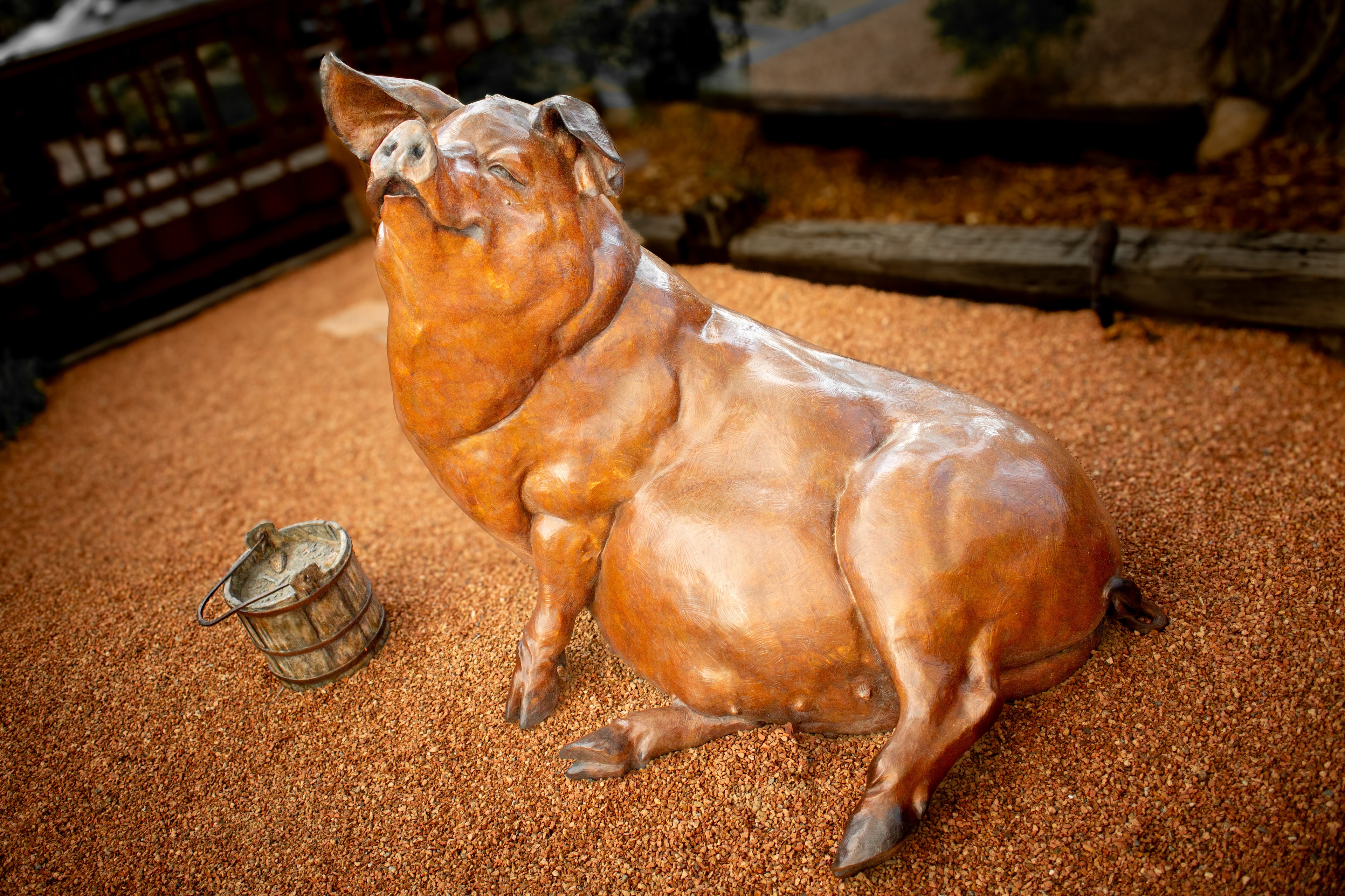 Truffles (Garden Size) (Edition of 35) by Walt Horton | Bronze | Sage Creek Gallery