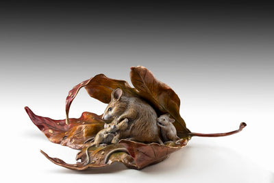 Sheltered (Edition of 50) by Kim Kori | Bronze | Sage Creek Gallery