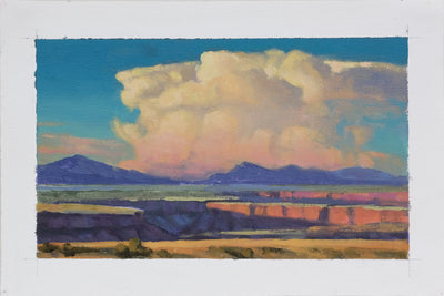 Spirit of the Storm Study by John Rasberry | Oil | Sage Creek Gallery