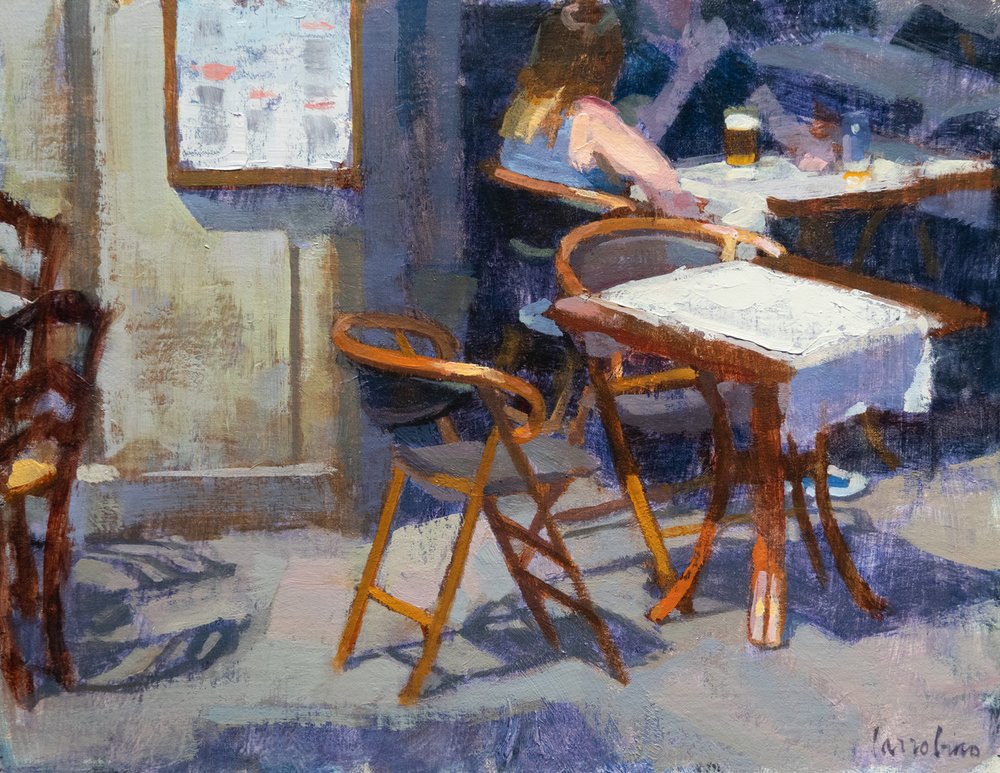Your Table Awaits by Charles Iarrobino | Oil | Sage Creek Gallery