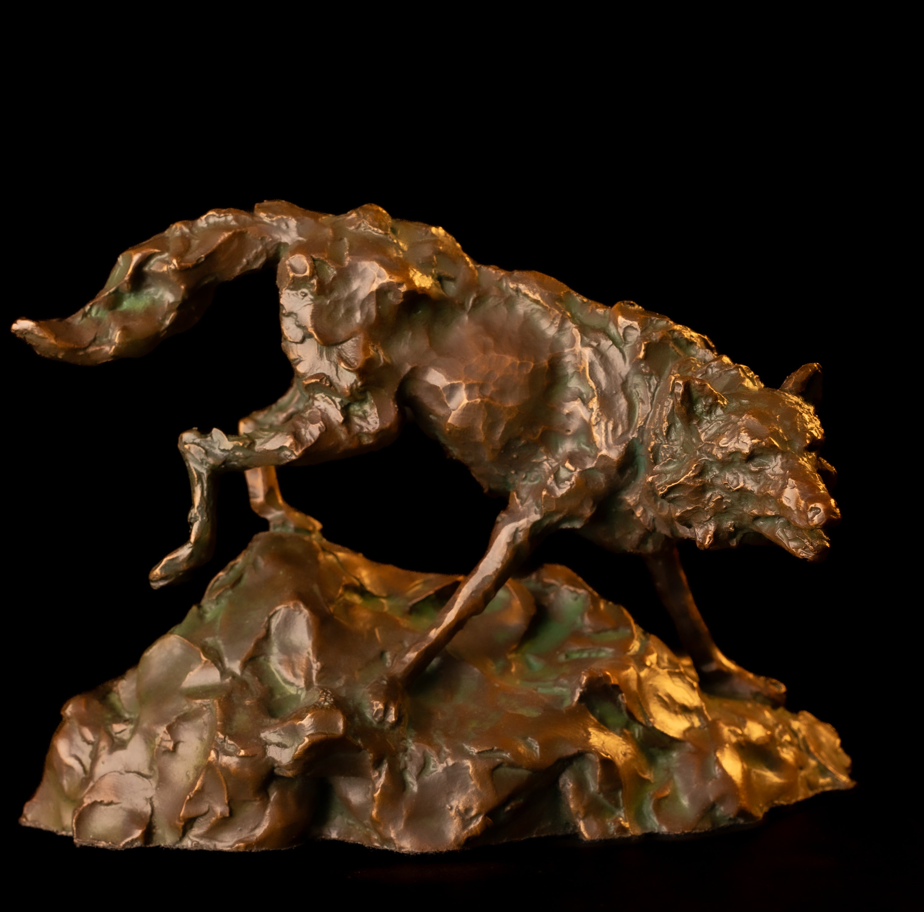 Forever the Hunter (Edition of 75) by Scott Rogers | Bronze | Sage Creek Gallery