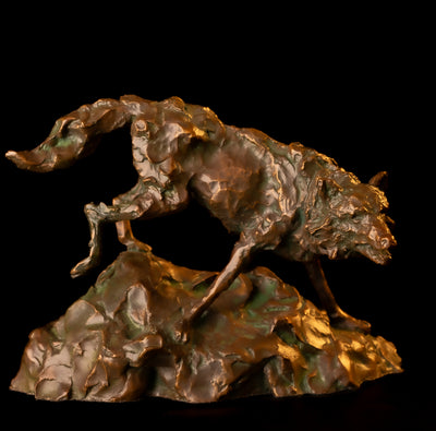 Forever the Hunter (Edition of 75) by Scott Rogers | Bronze | Sage Creek Gallery