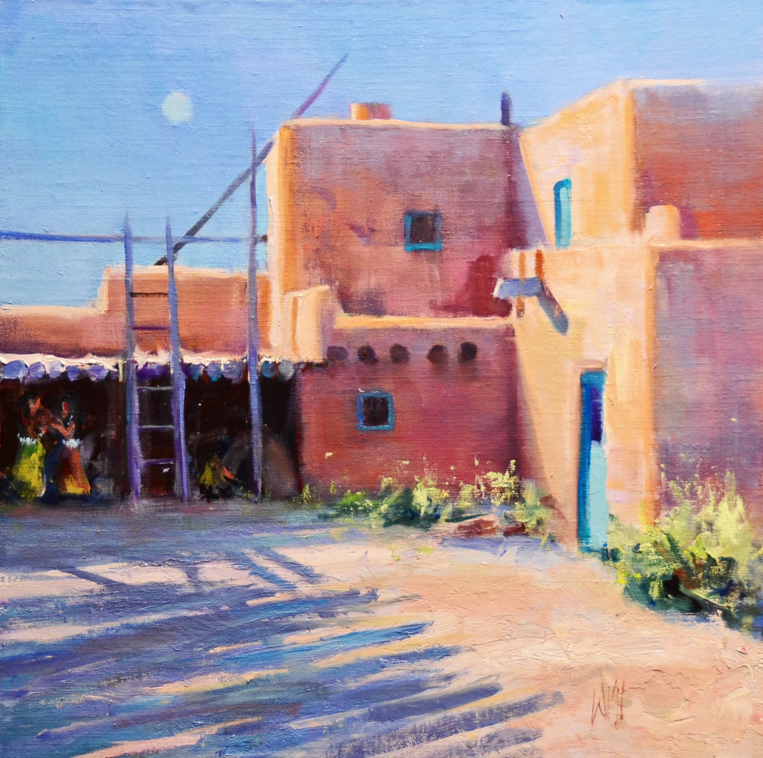 Sambras de Ramadas by Mike Wise | Oil | Sage Creek Gallery