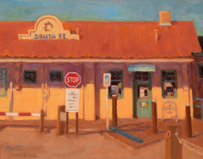 Destination Santa Fe by Sandra Boschet | Oil | Sage Creek Gallery