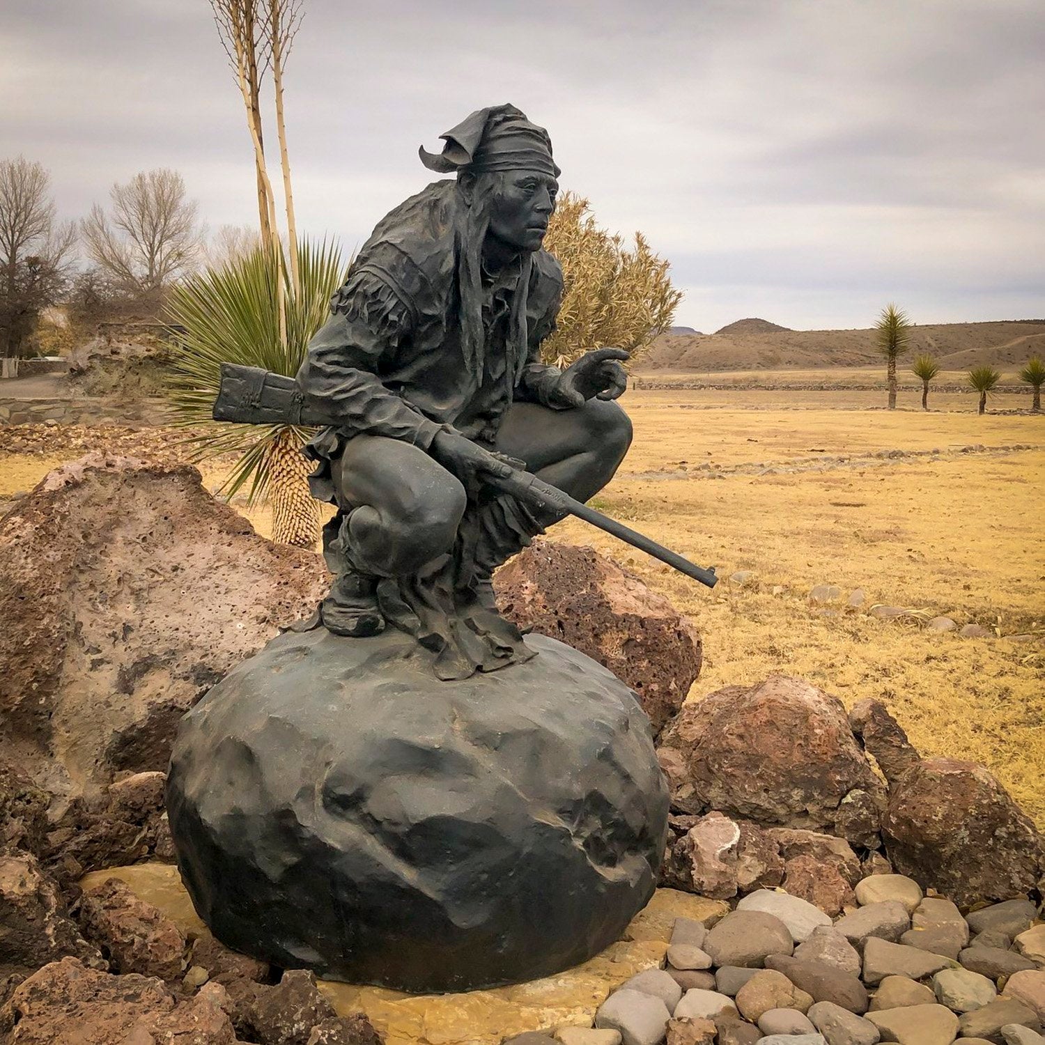 Chiricahua Apache Monument (Edition of 10) by Scott Rogers | Bronze | Sage Creek Gallery