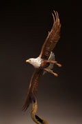 Soaring Majesty (Edition of 28) by Eugene Morelli | Bronze | Sage Creek Gallery