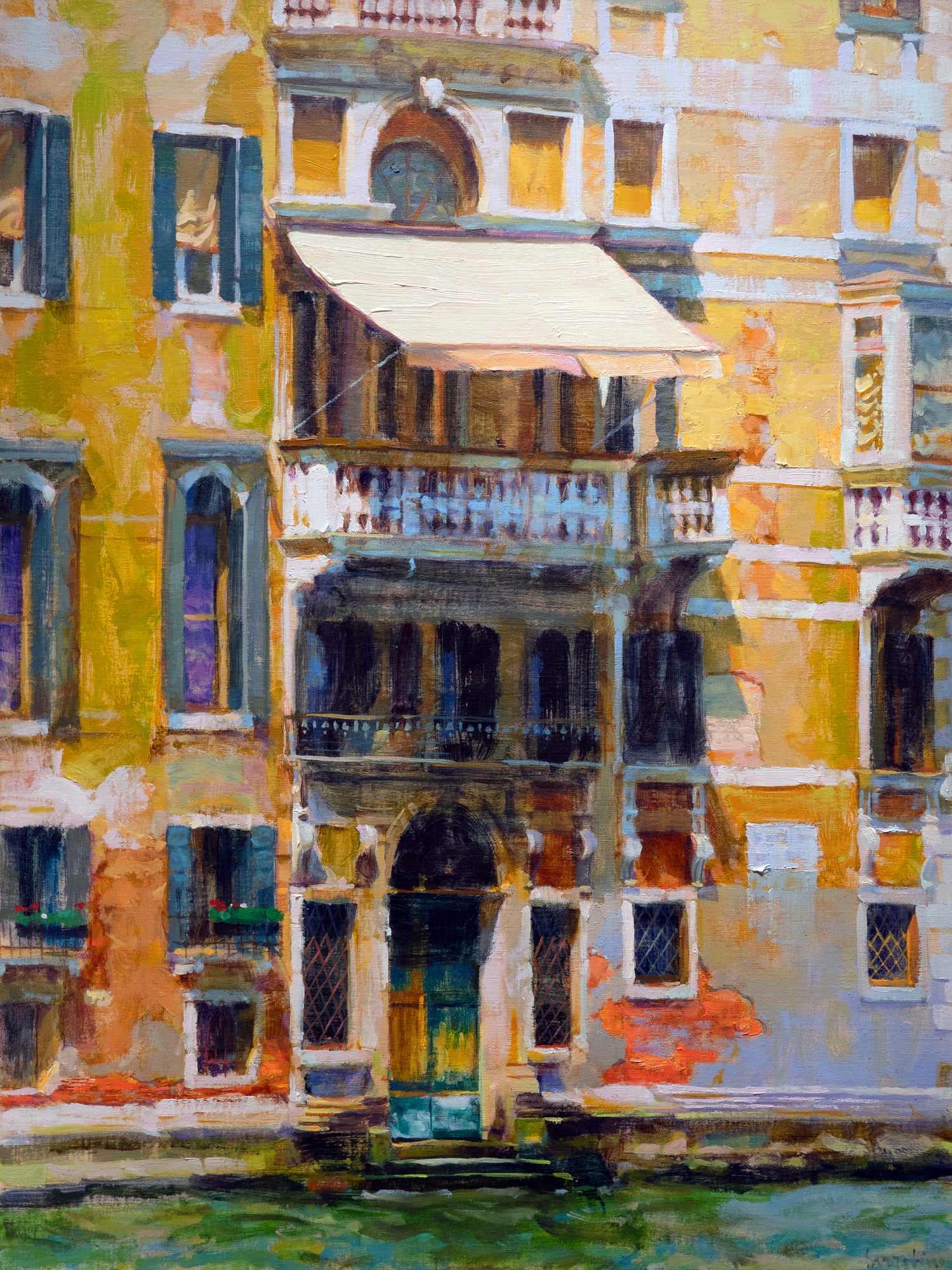 Sun and Shade by Charles Iarrobino | Oil | Sage Creek Gallery