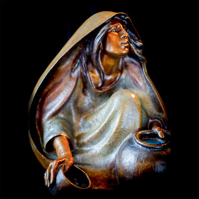 Windsong (Fountain, Edition of 75) by Lincoln Fox | Bronze | Sage Creek Gallery
