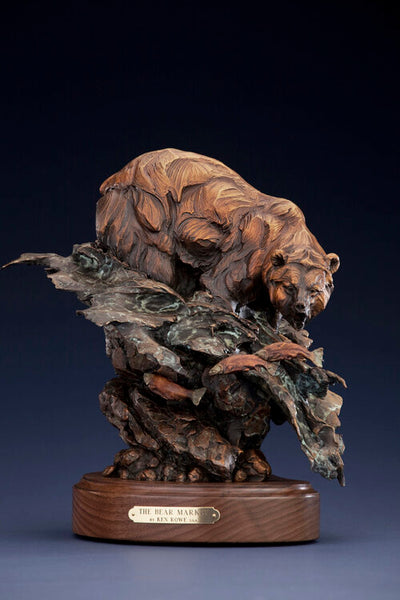 Bear Market - Master (Edition of 35) by Ken Rowe | Bronze | Sage Creek Gallery