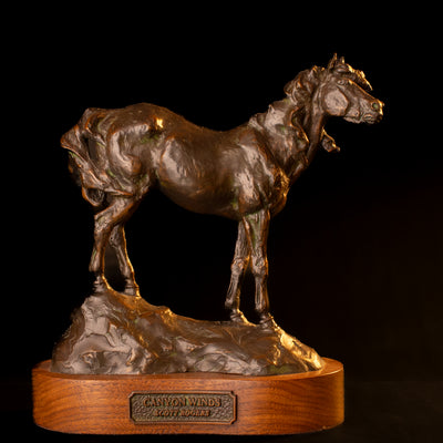 Canyon Winds (Edition of 30) by Scott Rogers | Bronze | Sage Creek Gallery