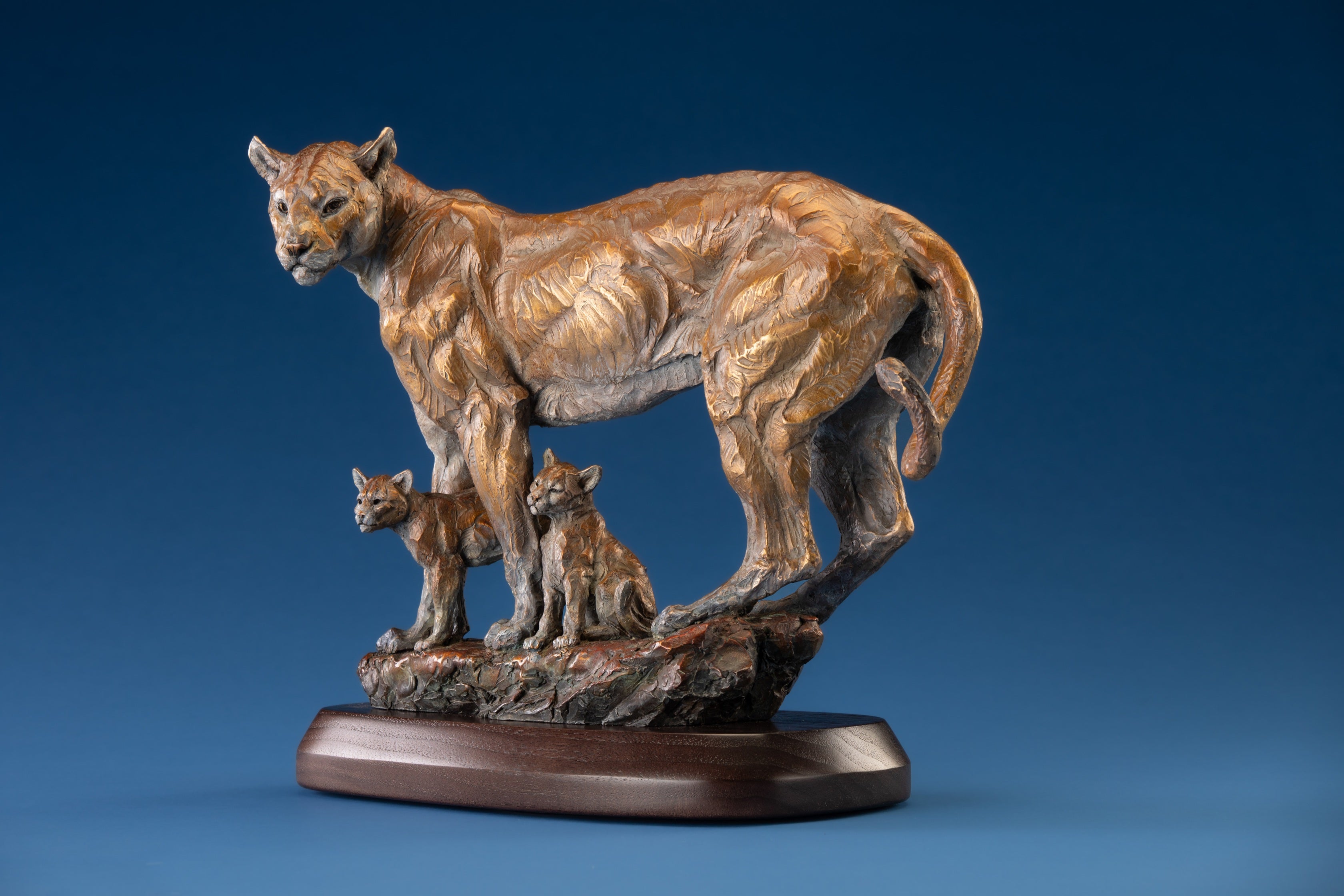Canyon Shadows (Edition of 35) by Ken Rowe | Bronze | Sage Creek Gallery