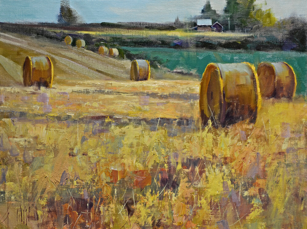 Working Farm by Mike Wise | Oil | Sage Creek Gallery