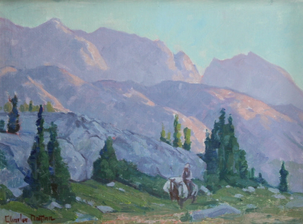 Wind River Packer by Charles Dayton | Oil | Sage Creek Gallery