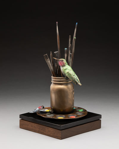Artist's Muse (Edition of 19) by Diane Mason | Bronze | Sage Creek Gallery
