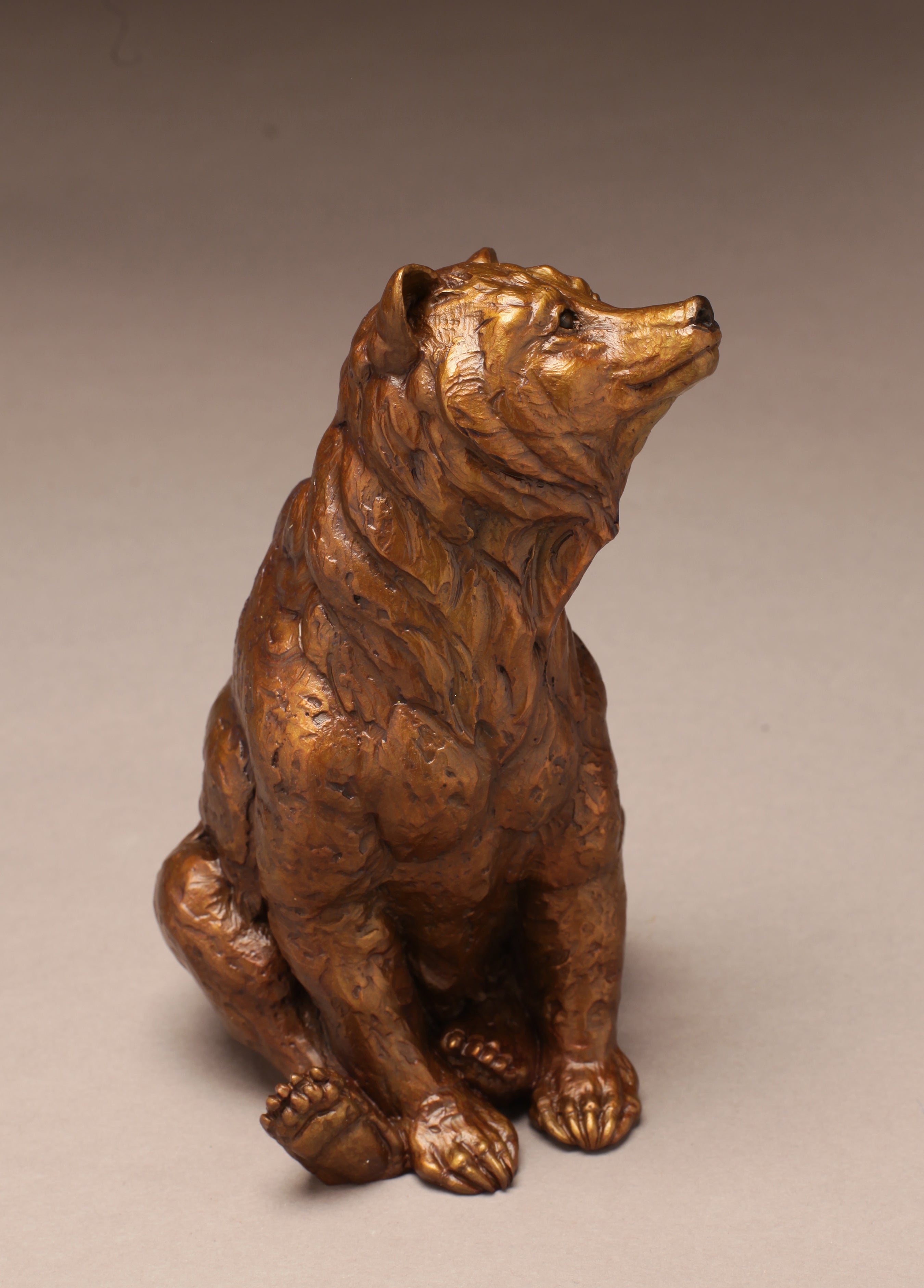 High Country Grizzly (Edition of 48) by Eugene Morelli | Bronze | Sage Creek Gallery