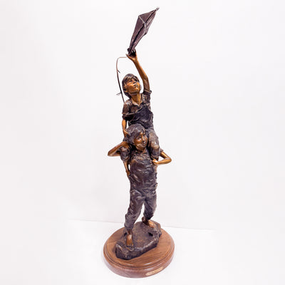 Taller as a Team (Edition of 125) by Walt Horton | Bronze | Sage Creek Gallery