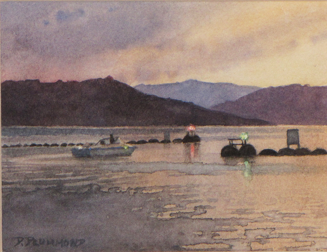 Dawn Departure by David Drummond | Watercolor | Sage Creek Gallery